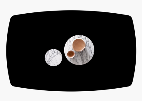 Martin Azua’s Trees and Rocks table blows hot and cold