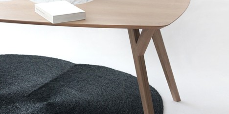 Martin Azua’s Trees and Rocks table blows hot and cold
