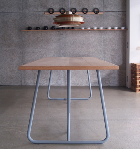Uma by Kazunaga Sakashita updates archetypal trestle table