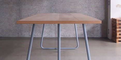 Uma by Kazunaga Sakashita updates archetypal trestle table