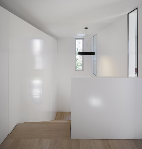 Parede 11 house by Humberto Conde has hinged protective panels