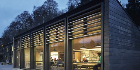 Stone barn refurbished to create university library by John McAslan + Partners