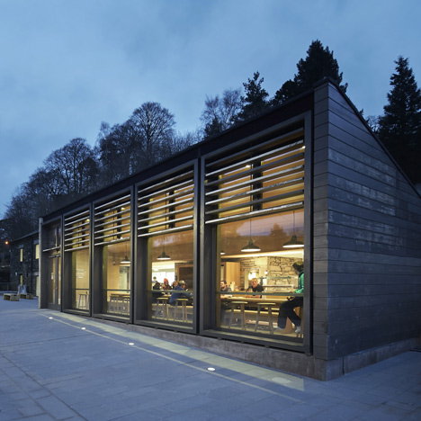 Stone barn refurbished to create university library by John McAslan + Partners