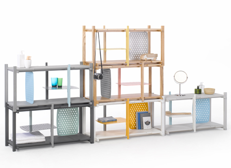 Storage system by Thinkk Studio