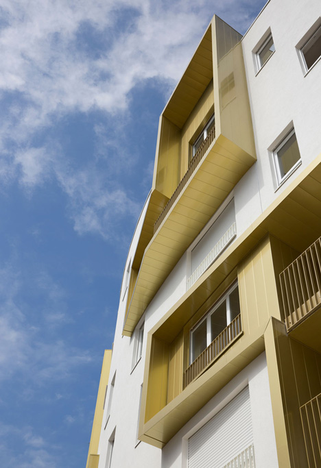 Franco-Prussian war site hosts block of flats by Guérin & Pedroza Architects
