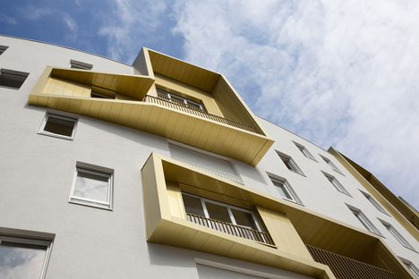 Franco-Prussian war site hosts block of flats by Guérin & Pedroza Architects
