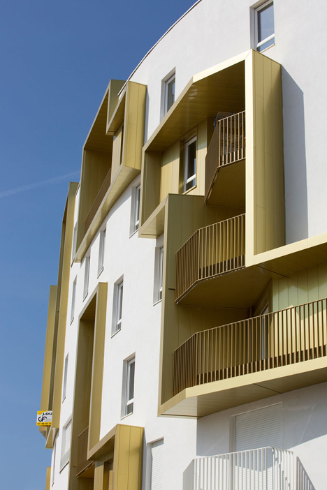 Franco-Prussian war site hosts block of flats by Guérin & Pedroza Architects
