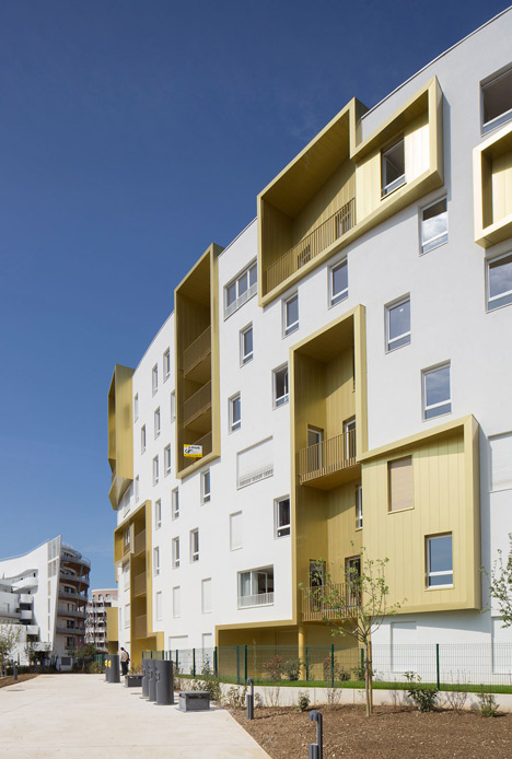 Franco-Prussian war site hosts block of flats by Guérin & Pedroza Architects