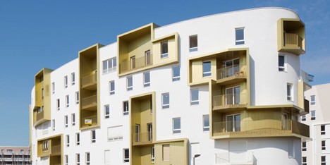 Franco-Prussian war site hosts block of flats by Guérin & Pedroza Architects