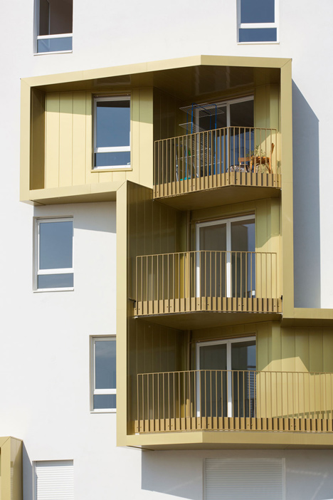 Franco-Prussian war site hosts block of flats by Guérin & Pedroza Architects