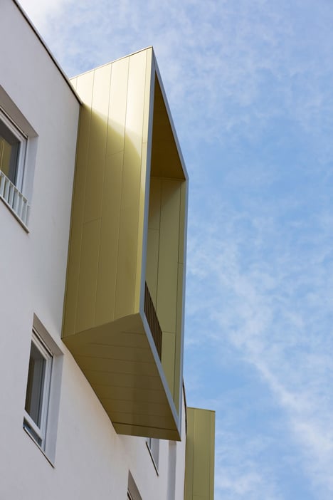 Franco-Prussian war site hosts block of flats by Guérin & Pedroza Architects