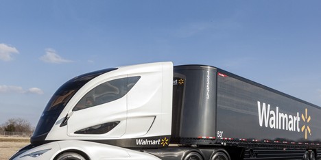 Walmart unveils concept for energy efficient carbon-fibre truck