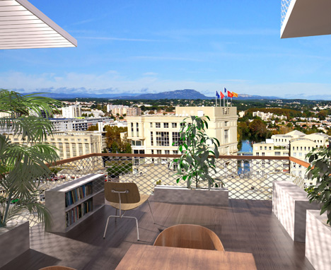 Sou Fujimoto designs tree-inspired tower for Montpellier "modern follies" project