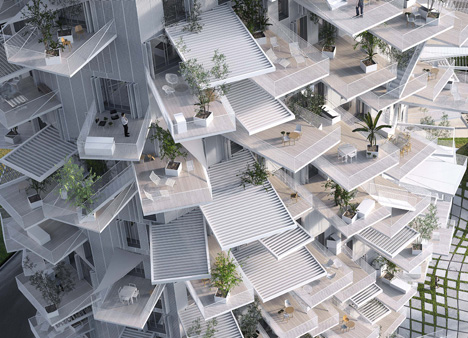 Sou Fujimoto designs tree-inspired tower for Montpellier "modern follies" project