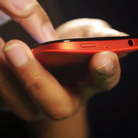 dezeen_Future smartphones could be charged by stroking_sq1