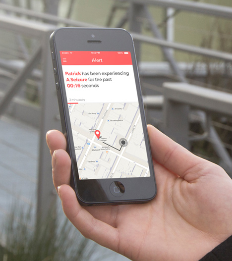 Epilepsy aid uses wearable sensors to predict seizures and call for help