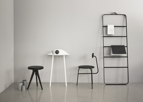 Menu launches its first chair in Milan for Design Week