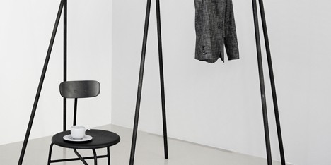 Menu launches its first chair in Milan for Design Week