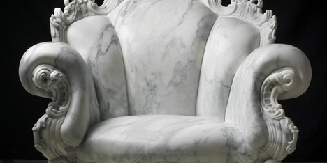 Alessandro Mendini marble Proust chair