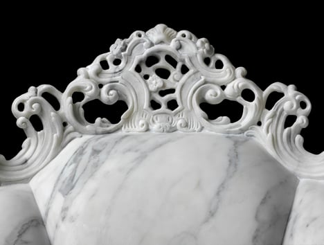 Alessandro Mendini marble Proust chair