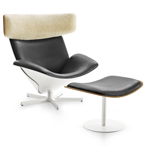 Almora lounge chair by Doshi Levien for B&B Italia