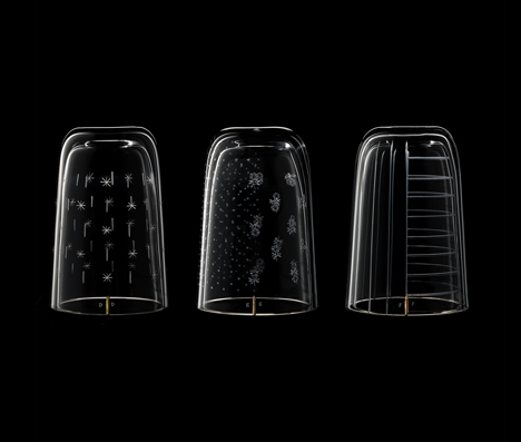 Formafantasma to show engraved glassware at Bagatti Valsecchi in Milan