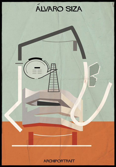 Alvaro Siza Archiportrait by Federico Babina