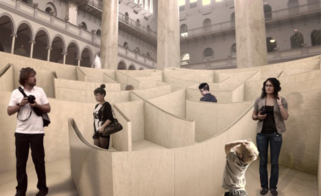 BIG Maze at National Building Museum Washington