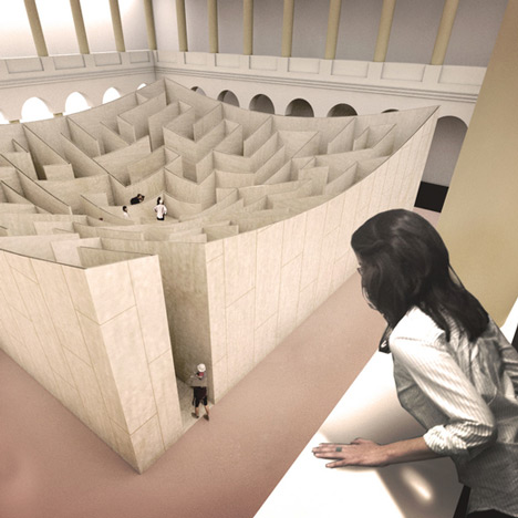 Bjarke Ingels unveils “BIG Maze” for Washington’s National Building Museum