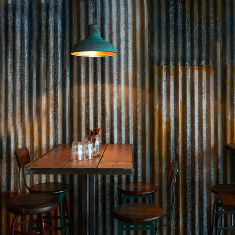 Barnyard Soho restaurant by Brinkworth