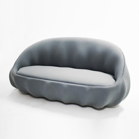 Coquille sofa by Markus Johansson