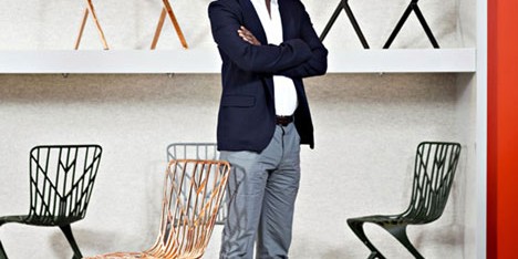 David Adjaye Washington chair chair collection for Knoll launched in Milan 2014