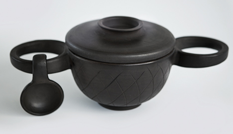 Luca Nichetto and Lera Moiseeva's ceramic tableware to launch at Spazio Rossana Orlandi