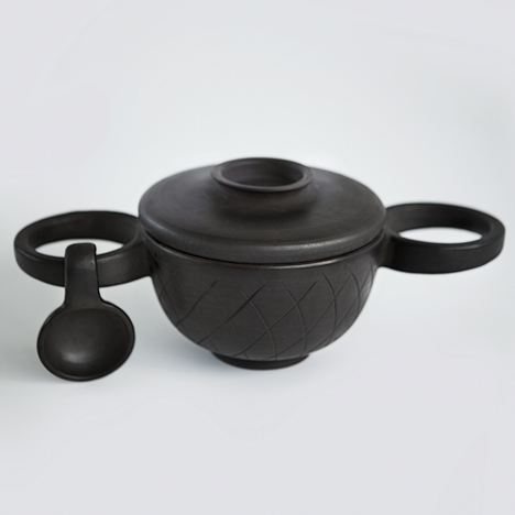 Luca Nichetto and Lera Moiseeva's ceramic tableware to launch at Spazio Rossana Orlandi