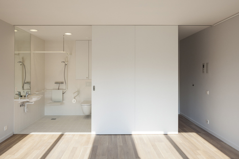 Areal Architecten's Mayerhof retirement home wraps around two courtyards
