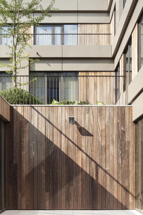 Areal Architecten's Mayerhof retirement home wraps around two courtyards