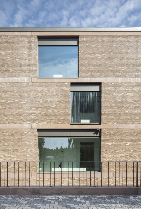 Areal Architecten's Mayerhof retirement home wraps around two courtyards
