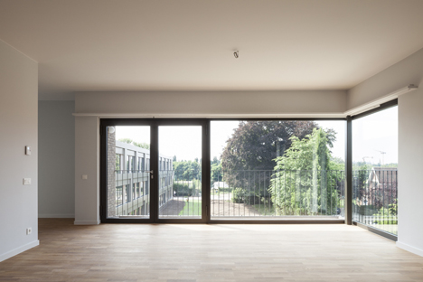 Areal Architecten's Mayerhof retirement home wraps around two courtyards