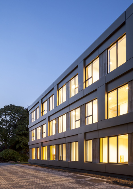 Areal Architecten's Mayerhof retirement home wraps around two courtyards