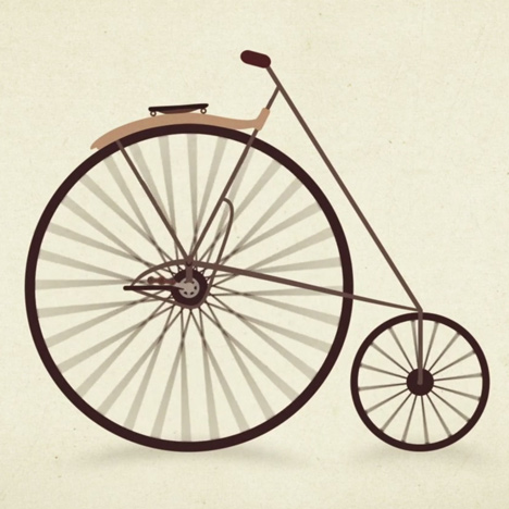 Evolution of the Bicycle by Thallis Vestergaard