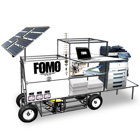 Algorithmic journalism machine by Space Caviar generates free FOMO newspaper in Milan this week