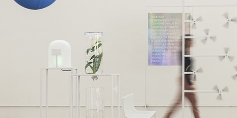 Fabrica researchers explore temperature theme for sensory installation in Milan