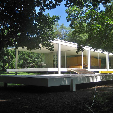 Farnsworth House by Mies van der Rohe