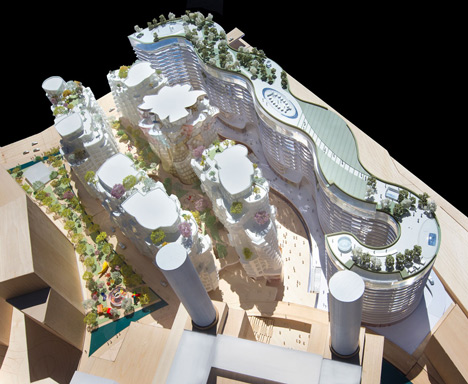 Gehry and Foster unveil designs for Battersea Power Station redevelopment