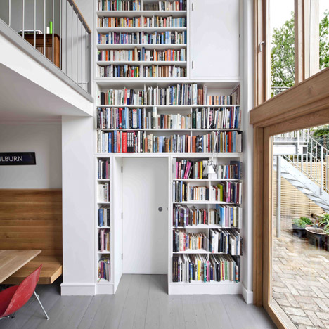 Kilburn Nightingale remodels Hackney townhouse with sweet-chestnut joinery