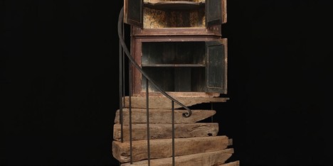 JamesPlumb marries cupboard and staircase for Milan exhibition
