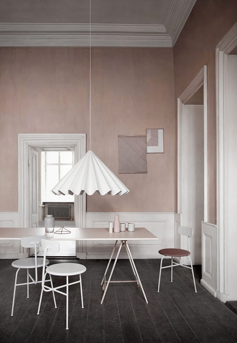 Knot Trestle table by Cecilie Manz for Menu