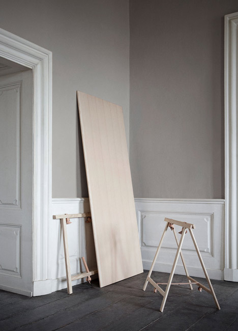 Knot Trestle table by Cecilie Manz for Menu