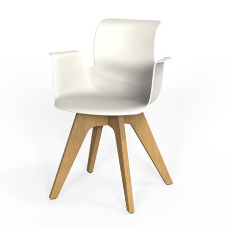 Konstantin Grcic adds armchair to Pro seating collection for Flototto