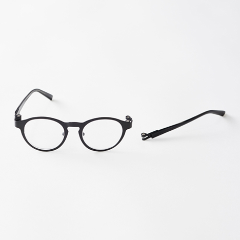 Magne-hinge glasses by Nendo